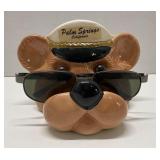 Palm Springs Bear - Souvenir- Holds Glasses
