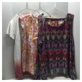 Lot of 3 Women's Tops Blouses