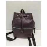 Neiman Marcus burgandy purse backpack