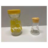 24 oz Pitcher w/ Lemon Motif /Pyrex Pitcher