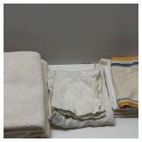 Group of Cleaning Rags/ Stains and Holes