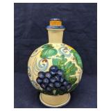 Vintage Italian ceramic pottery vase 9'