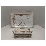 Henry Alcock & Co. Casserole & Serving Tray