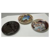 Lot of 3 Decorative Plates