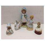 Group of porcelain figures