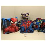 Group of pillows - Spider-Man & Vikings