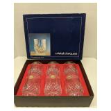 6 Cristal D'arques Longchamp Crystal Glasses 32cl