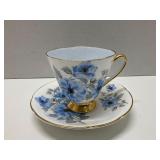Old Royal Bone China Teacup & Saucer