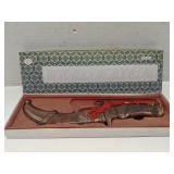 Copper clad craft knife in box