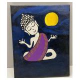 Buddha Oil on Canvas Painting