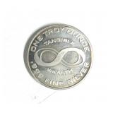 Tangible Wealth 1 Troy oz .999 silver round