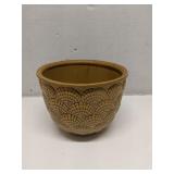 Haeger pottery planter, shell pattern