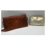 Faux Alligator Bag & Walborg Satin Evening Bag