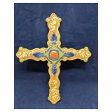Ceramic wall cross