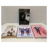 Lot of 4 signed books, includes Michael McDonald
