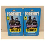 2 Packs of Panini Fortnite Series 1 Cards 2019