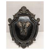 JM Musterschutz Art Deco Elephant wall plaque