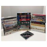 Mixed lot of DVD's and VHS's