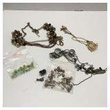 Group of Broken Jewelry