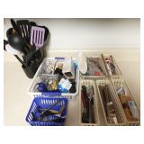 Group of misc kitchen items