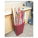 Group of gift wrap paper