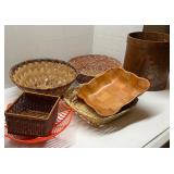 Lot of Various Baskets