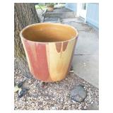 Drip glaze ceramic planter