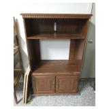 Modern shelf unit on wheels