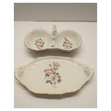 House of Webster relish dish & plate