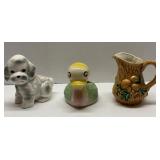 Lot of 3 Vintage Ceramic Figurines