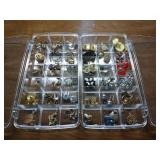 2 Containers full of earrings
