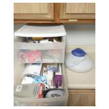 Group of mostly medical supplies