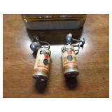 Vintage Coors beer can earrings