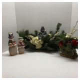 Lot of 3 Vtg Christmas Decor
