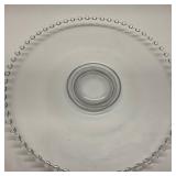 Imperial Candlewick Glass Serving Tray