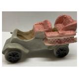 Pink/Green Jalopy  Planter