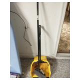 Quickie Jumbo Debris Dust Pan and broom