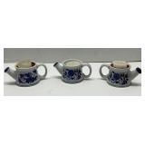 Lot of 3 Decorative Candle Holders
