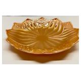 Fire King Peach Luster Lotus Blossom