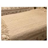 Handmade Light Beige Afghan