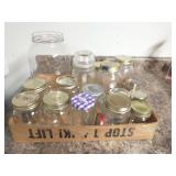 Group of canning jars