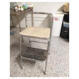 Cosco retro folding chair and step stool