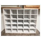 Modern pressboard shoe cubby