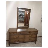 Bassett Early American Country style dresser