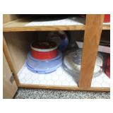 Contents of lower cabinet