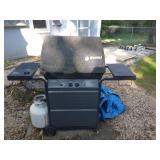 Kenmore gas grill and propane tank