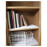 Contents of cabinet - cookbooks