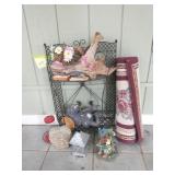 Group of decor items in sunroom