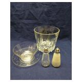 Princess House Heritage etched glass items