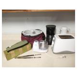 Group of small kitchen appliances